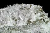 Quartz Crystals With Cubic Pyrite - Peru #136193-2